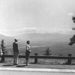 A view from the past looking over White Mountain National Forest from a vantage point in Weeks State Park, Lancaster, NH. Photo courtesy of NH Parks and Recreation.